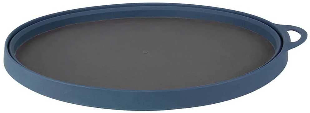 Silikoninė lėkštė Lifeventure Ellipse Flexi Plate - Tamsiai mėlyna