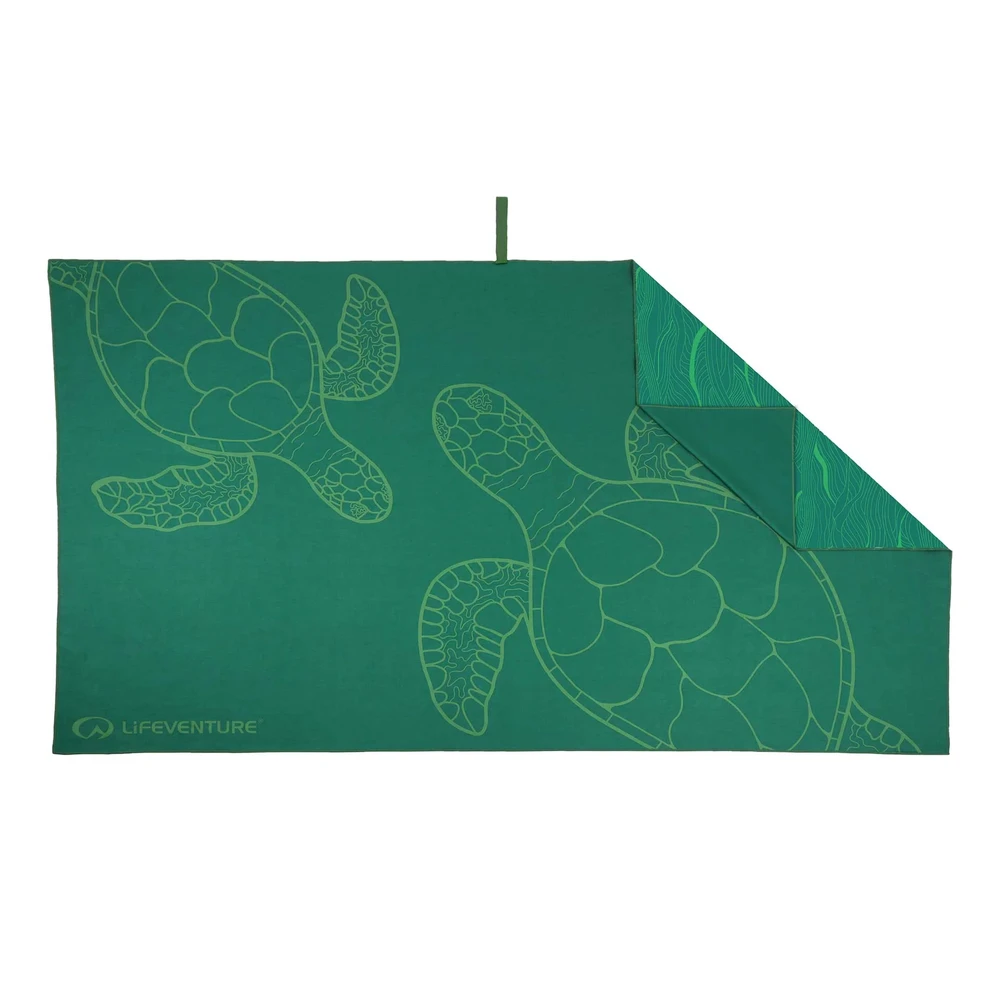 Kelioninis rankšluostis Lifeventure Recycled SF Rankšluostis Rainbow Turtle Giant - Giant