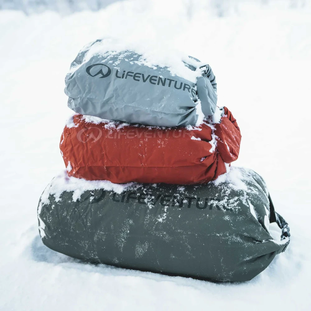 Jungtine Karalyste Neperšlampamų maišų rinkinys Lifeventure Stormlight Dry Bag Multipack