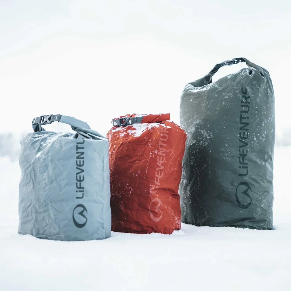 Jungtine Karalyste Neperšlampamų maišų rinkinys Lifeventure Stormlight Dry Bag Multipack