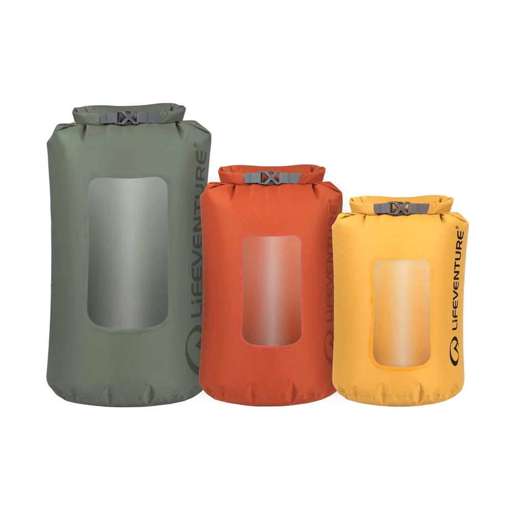 Jungtine Karalyste Vandeniui atsparių maišų rinkinys Lifeventure Stormlight Window Dry Bag Multipack