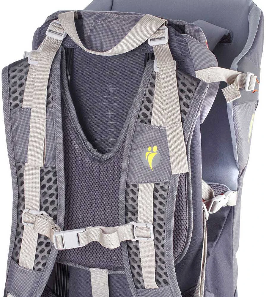 Jungtine Karalyste LittleLife Cross Country S4 child carrier pilkas nešyklė vaikams