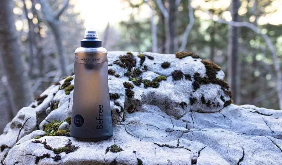Gertuvė Katadyn BeFree 1L Juodas Edition vandens filtras