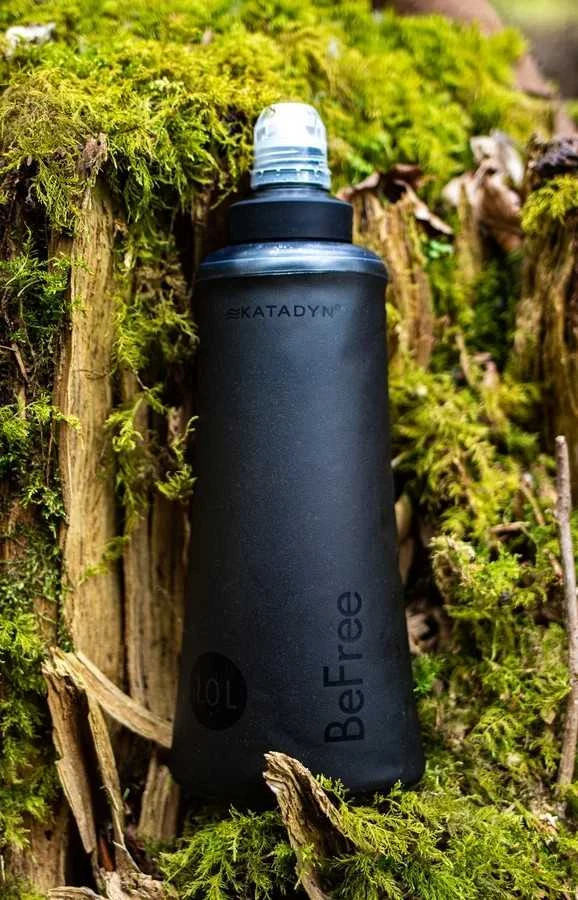 Gertuvė Katadyn BeFree 1L Juodas Edition vandens filtras