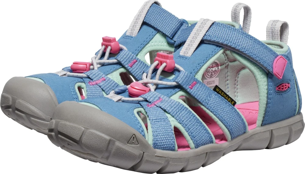 Keen Seacamp II CNX coronet mėlynas/pink vaikiškos basutės