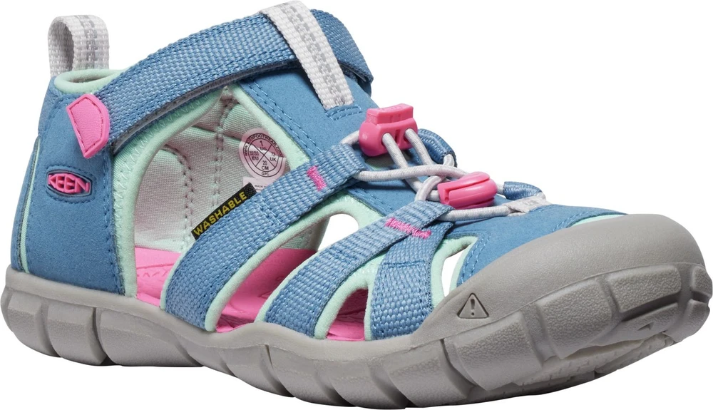 Keen Seacamp II CNX coronet mėlynas/pink vaikiškos basutės