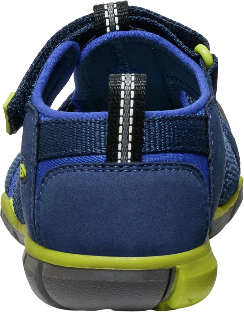 KEEN Seacamp II CNX Little Kid vaikiškos basutės – Naval Academy/Chartreuse