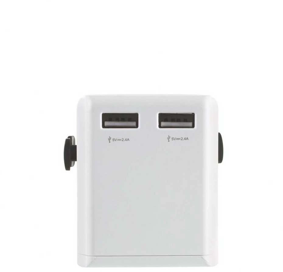 Jungtine Karalyste Kelioninis adapteris Lifeventure USB UK- World Travel Adapteris