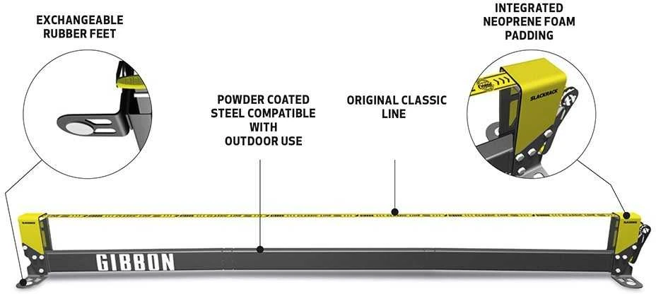 Vokietija Gibbon Slackrack Classic krosnys