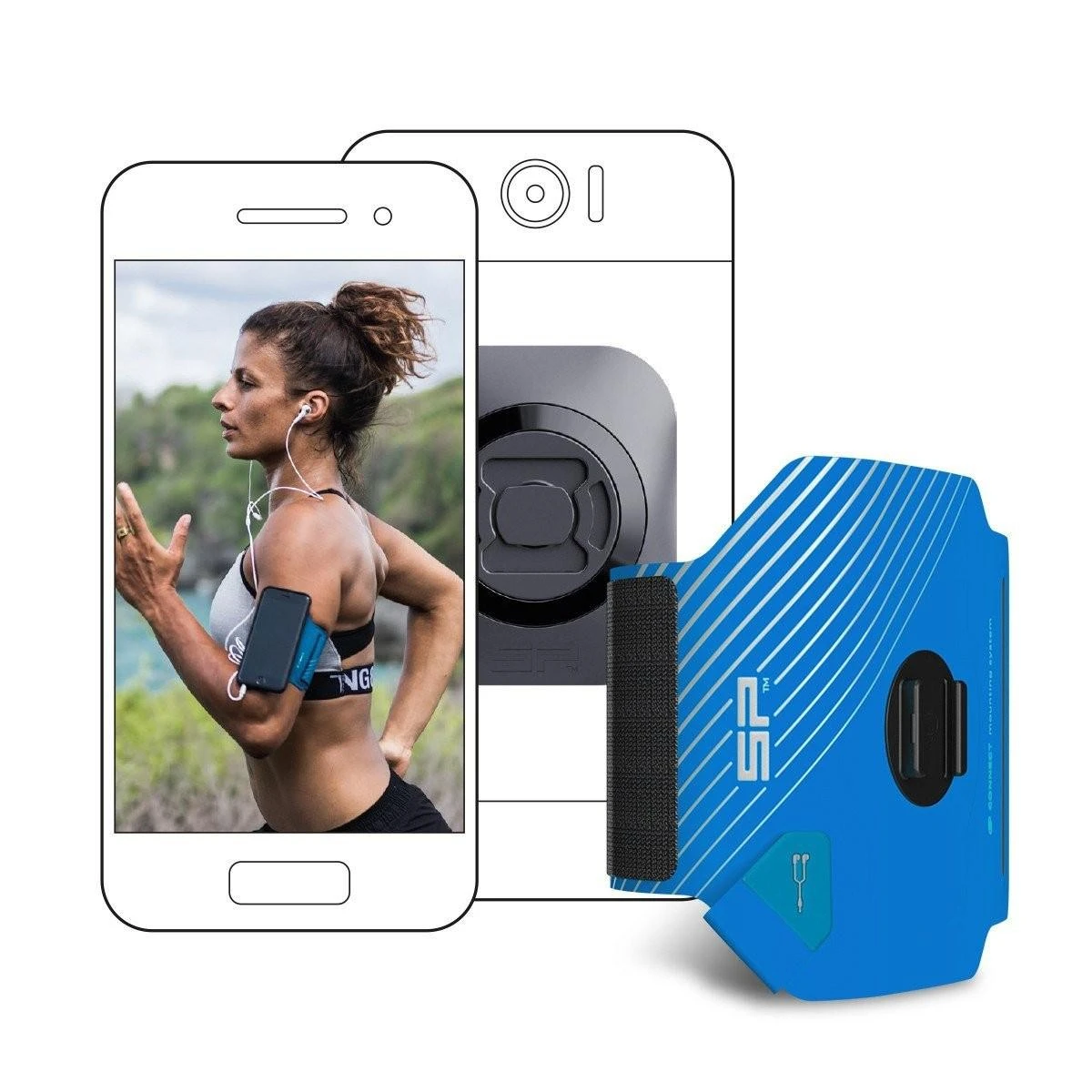 Kinija Komplektas SP Gadgets Connect Fitness Bundle universalus