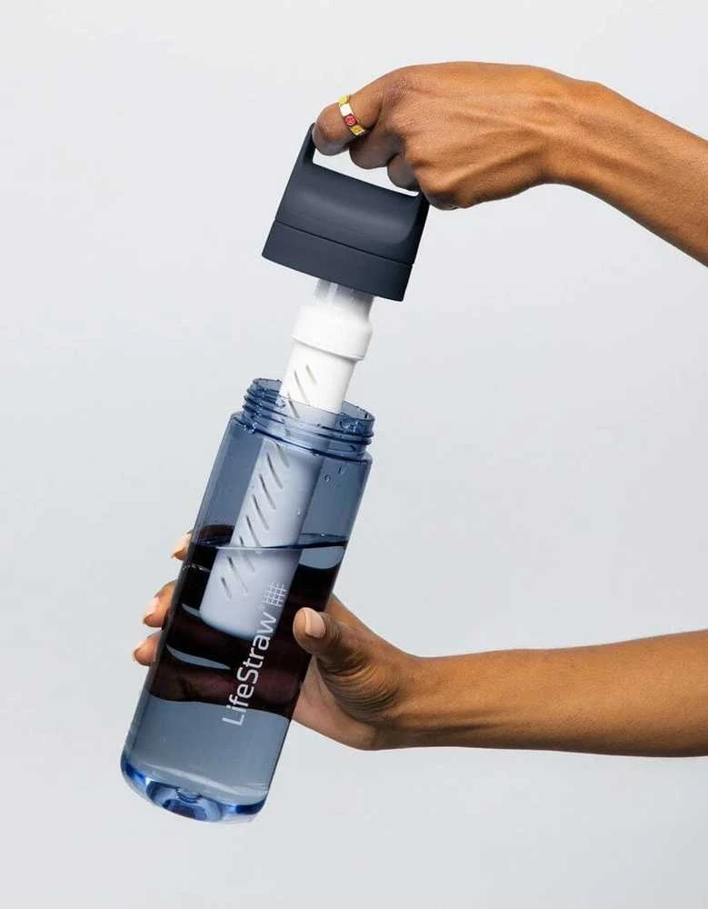 Gertuvė Life Straw „LifeStraw GO“ serijos 650 ml „Laguna“ žalsvai mėlyna