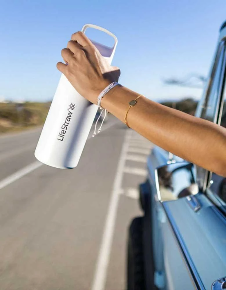 Gertuvė LifeStraw GO Series Stainless Steel 1000 ml juodas