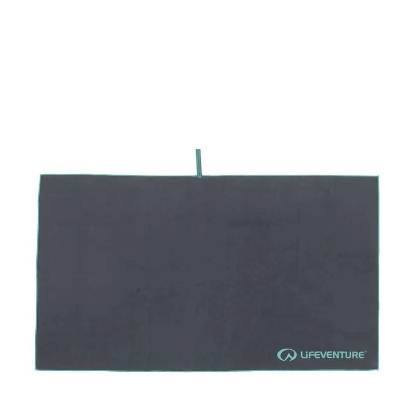 Kelioninis rankšluostis Lifeventure Soft Fibre Recycled Pilkas L - L