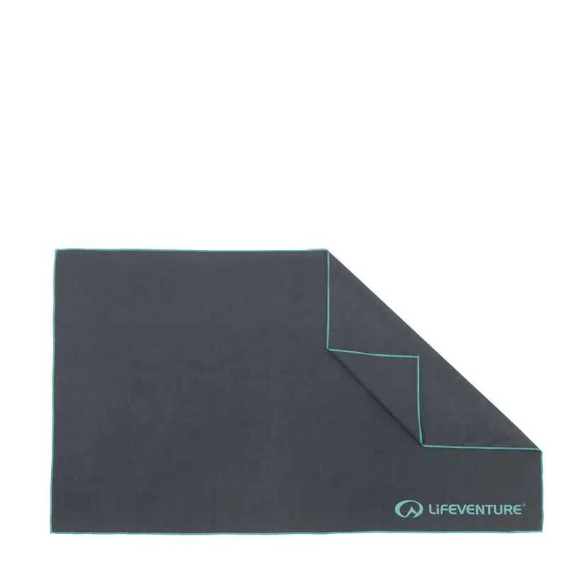 Kelioninis rankšluostis Lifeventure Soft Fibre Recycled Pilkas L - L