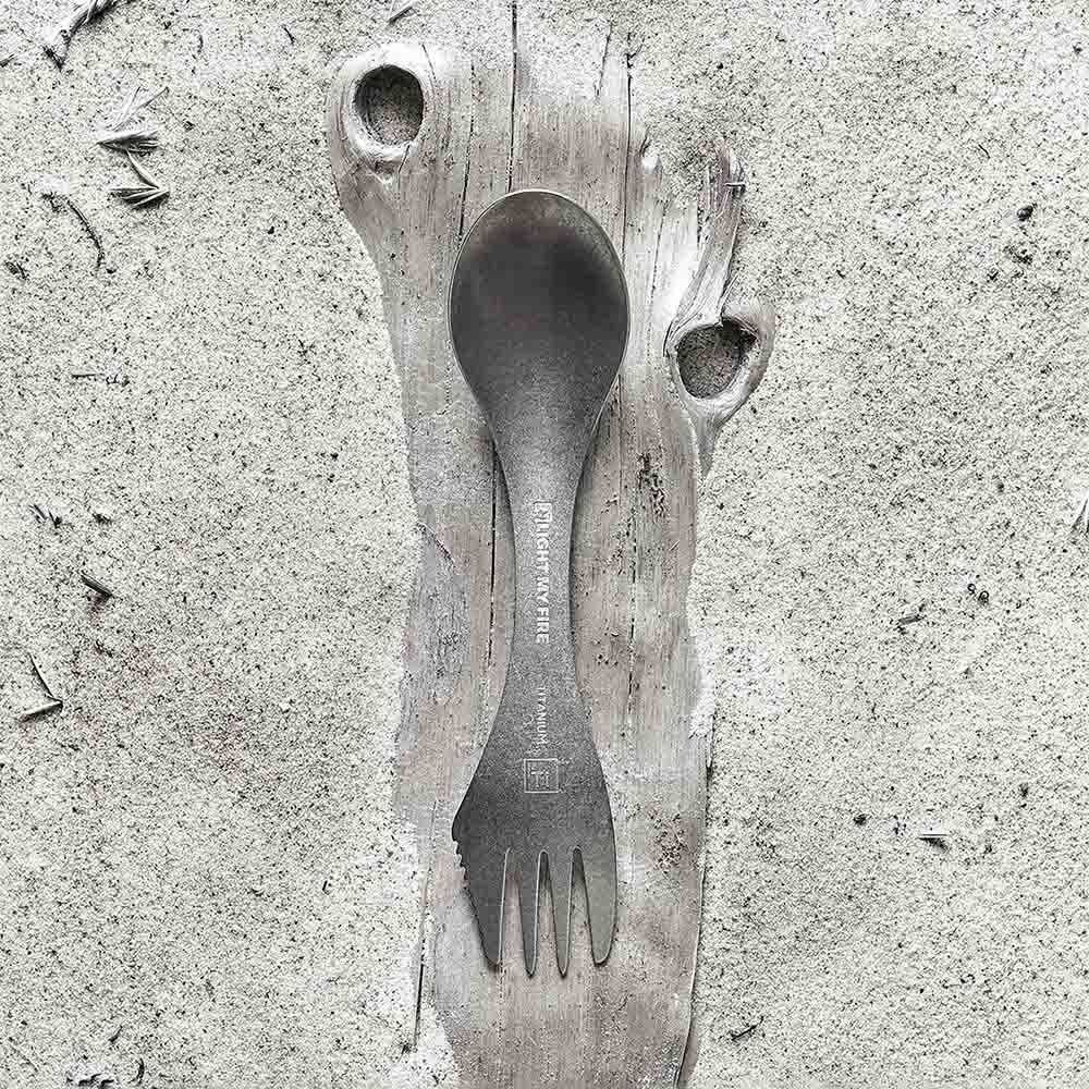 Švedija Light My Fire Spork Titanium