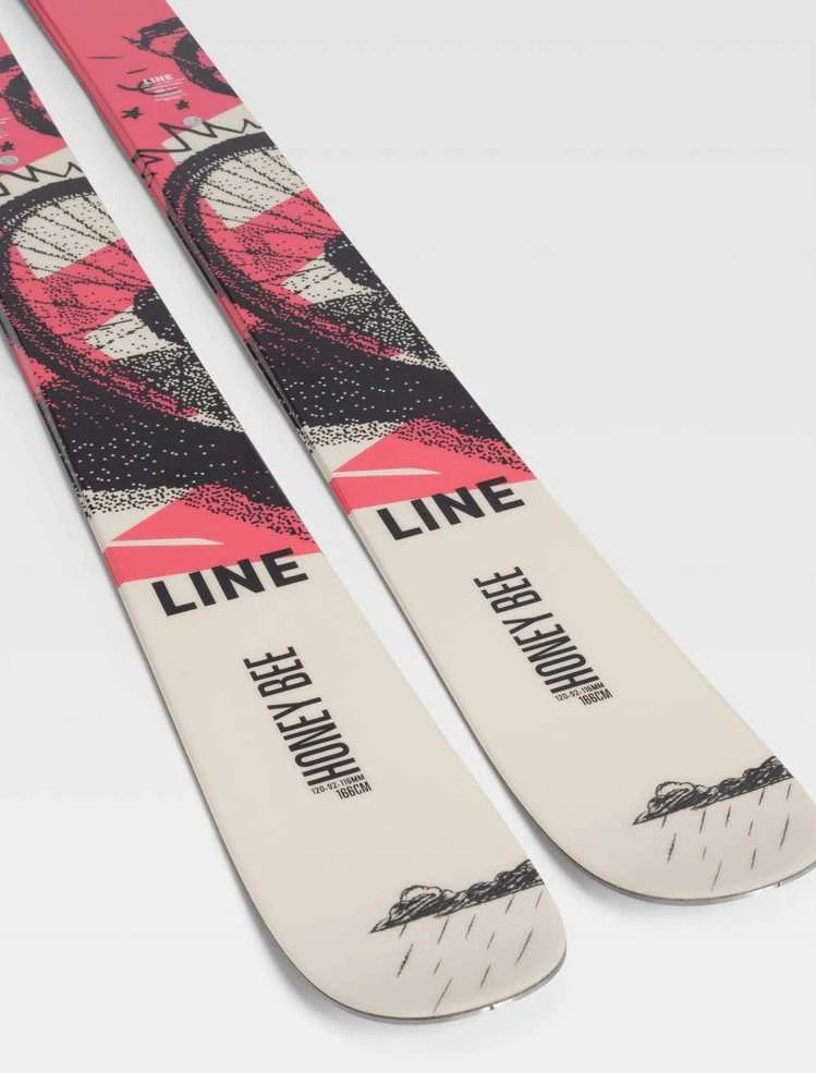 JAV Kalnų slidės Line Honey Bee - 144 cm
