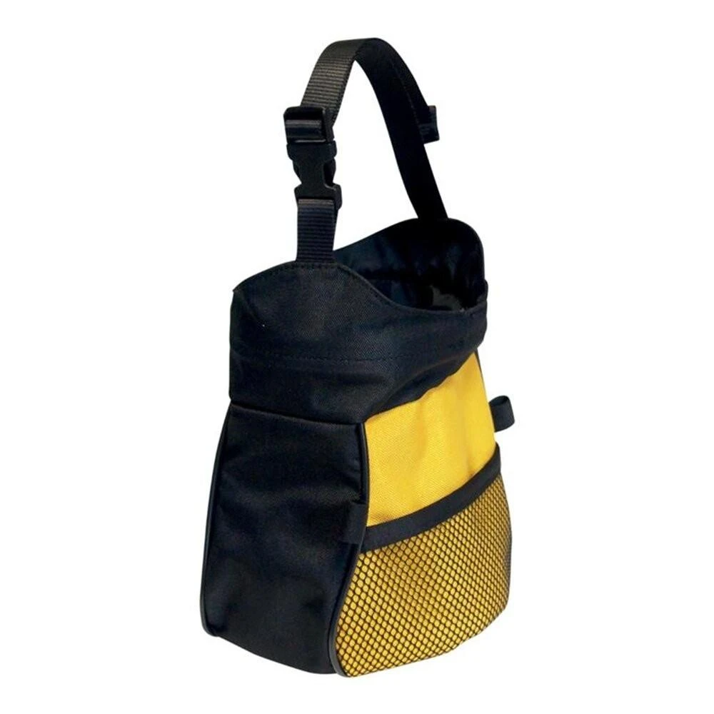 Singing Rock Boulder Bag su geltona tinklelio kišenėle