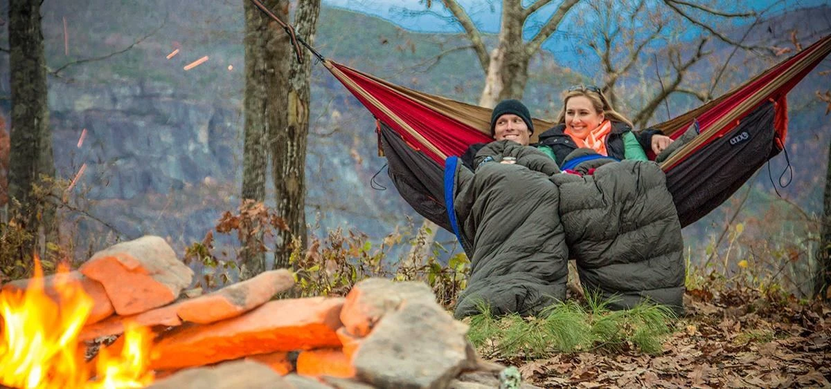 JAV Miegmaišis hamakui Eno Spark TopQuilt