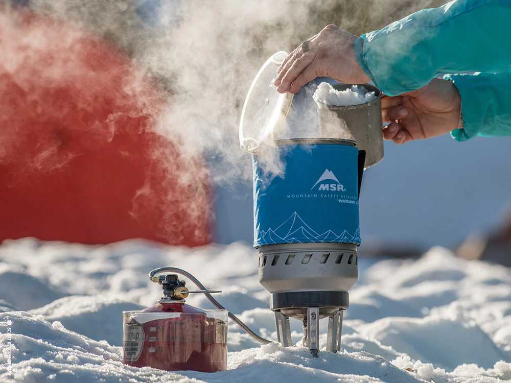 Turistinės viryklės sistema MSR WindBurner Duo Stove System - 1.8L
