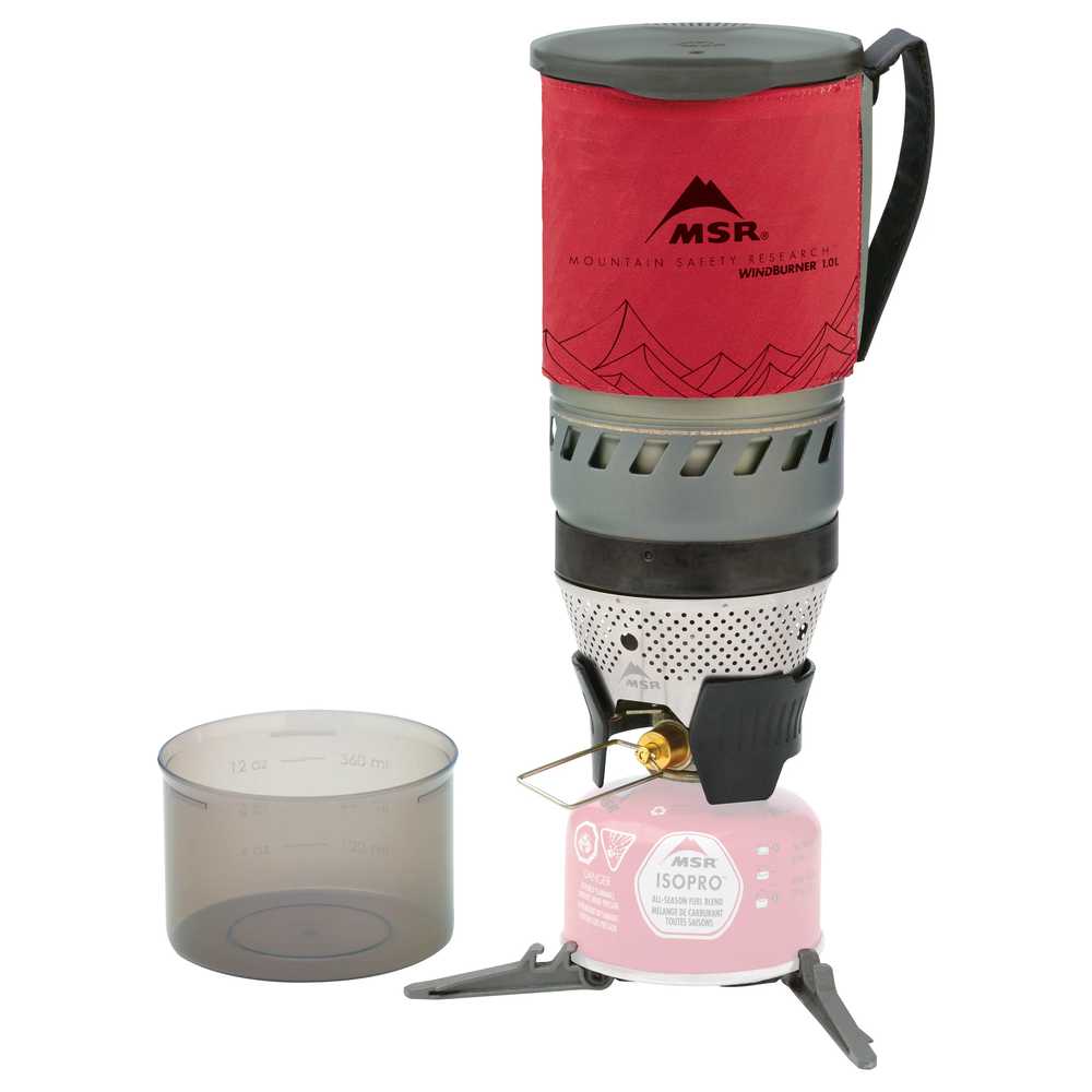 JAV MSR WindBurner Personal Stove System viryklė