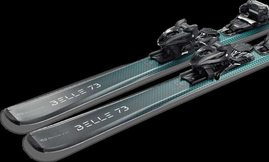 Italija Nordica Belle 73 + TP2 Compact 10 FDT kalnų slidės - 150 cm