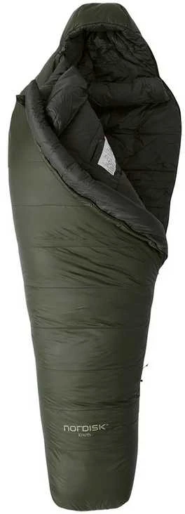 Danija Nordisk Knuth -20C mummy forest night žalias miegmaišis - X Large (220cm)