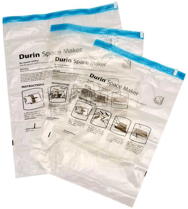 Danija Pakavimo maišeliai Nordisk Durin Compression 3 pc.