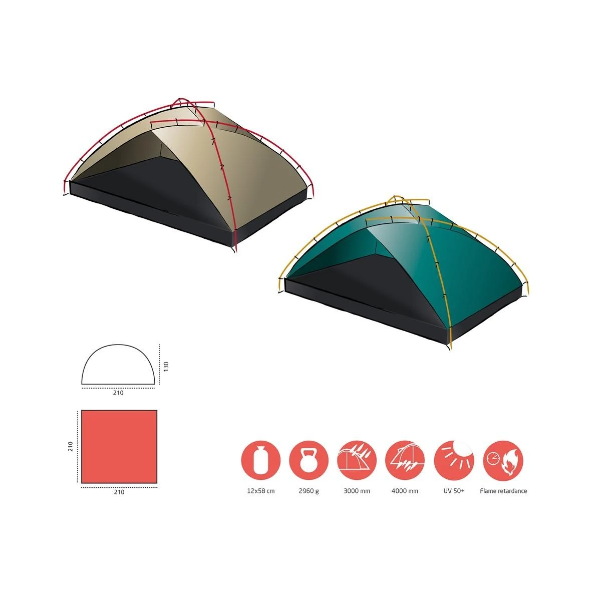 Danija Pavėsinės Grand Canyon Tonto Beach Tent 4