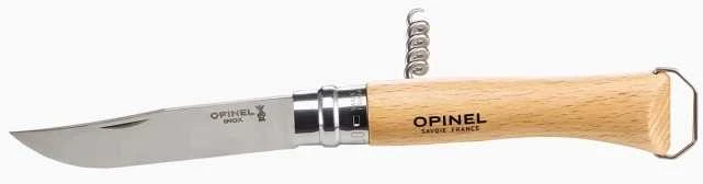 Kišeninis peilis Opinel Nr.10 su vyno atidarytuvu