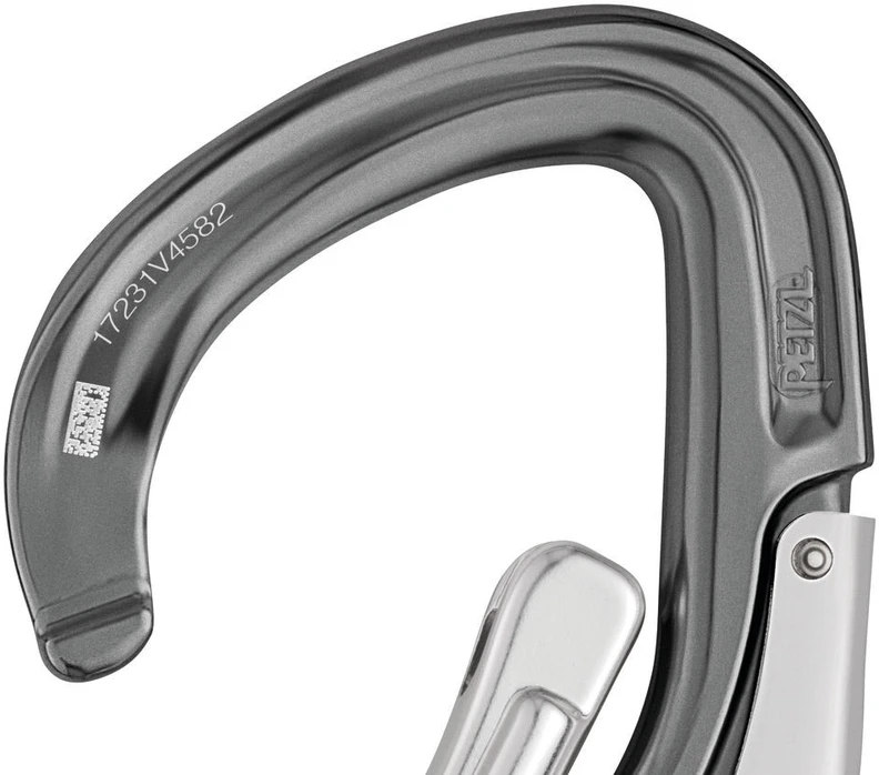 Petzl Eashook Open pilkas/yellow