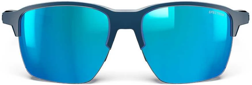 Julbo Crossline akiniai su ryškiai mėlynais lęšiais