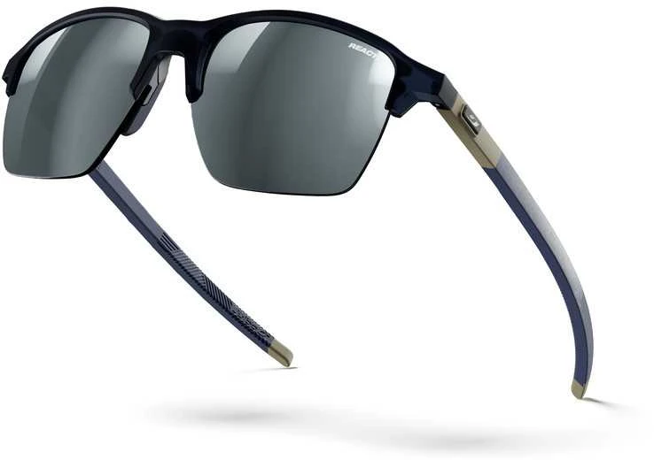Prancūzija Julbo Crossline mėlynas/shiny beige Reactive 1-3 saulės akiniai