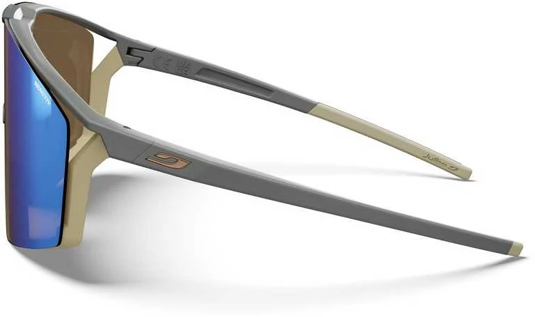 Prancūzija Julbo Edge Cover Marron/Marron Reactive 2-4 saulės akiniai