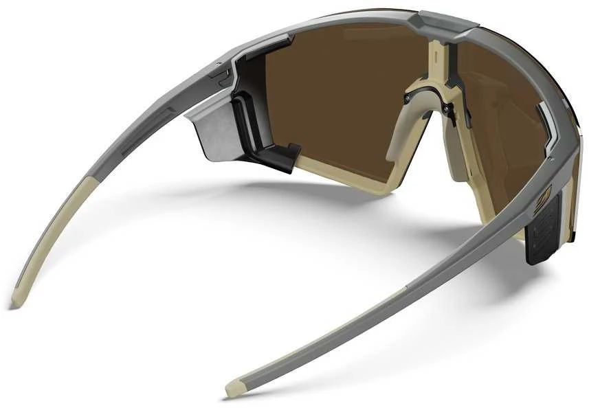Prancūzija Julbo Edge Cover Marron/Marron Reactive 2-4 saulės akiniai