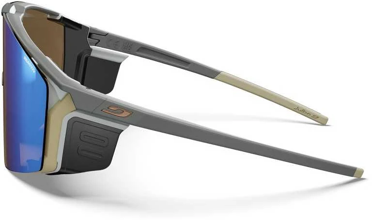 Prancūzija Julbo Edge Cover Marron/Marron Reactive 2-4 saulės akiniai