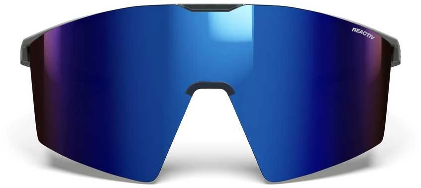 Julbo Edge dviračių akiniai su mėlynais veidrodiniais lęšiais
