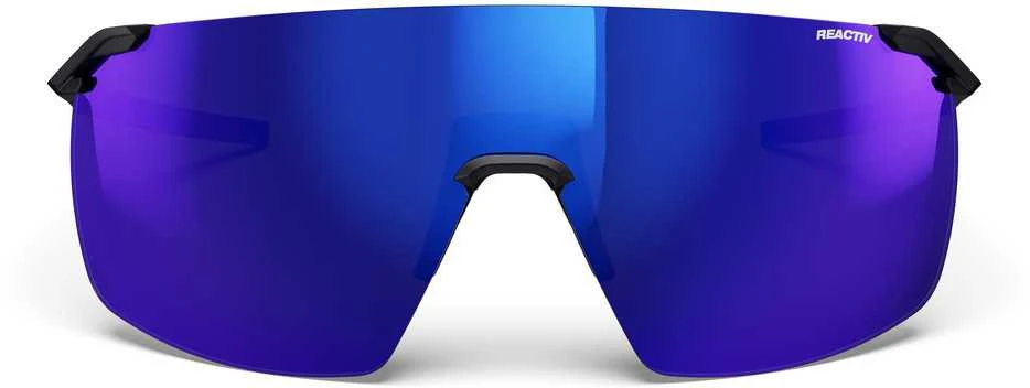 Julbo Faster XL akiniai su mėlynais veidrodiniais lęšiais
