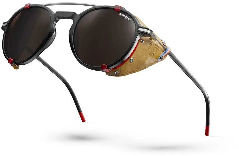 Julbo Legacy akiniai su šoniniais odiniais skydeliais