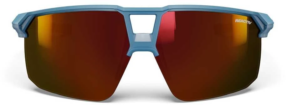 Julbo Liry akiniai su mėlynu rėmeliu ir Reactiv lęšiais
