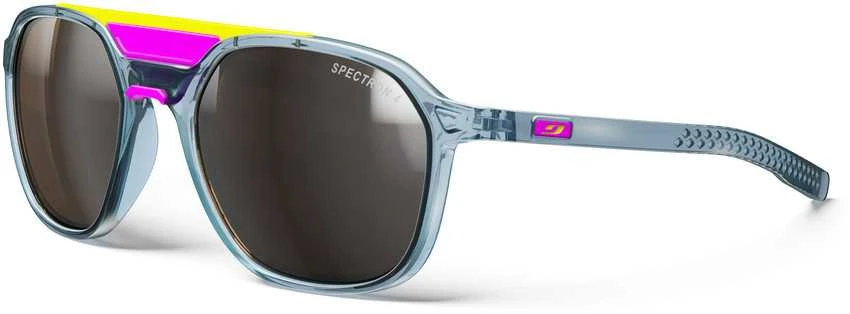 Julbo Slack mėlyni akiniai su neoninėmis detalėmis