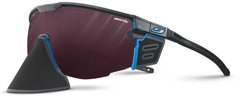 Prancūzija Julbo Ultimate Cover noir/bleu Reactive 0-4 HC saulės akiniai