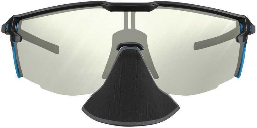 Prancūzija Julbo Ultimate Cover noir/bleu Reactive 0-4 HC saulės akiniai