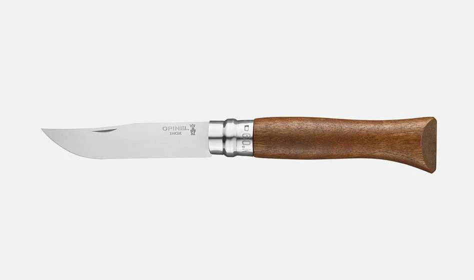 Peilis Opinel Classic Nr. 9 riešutmedžio spalvos nerūdijantis plienas