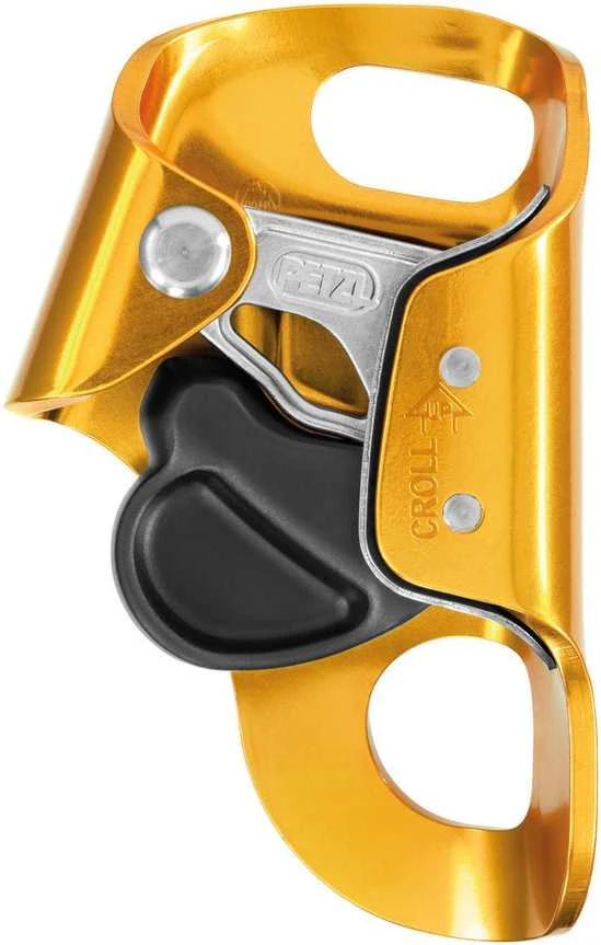 Petzl Croll S krūtinės griebtuvas auksinės spalvos
