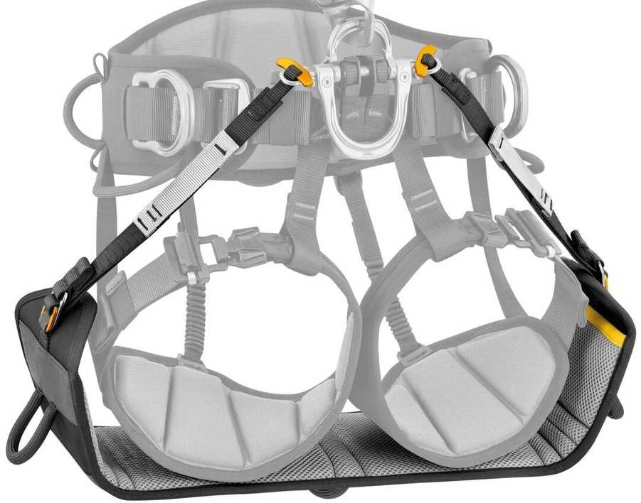 Petzl Podium kėdutės tvirtinimas prie apraišų