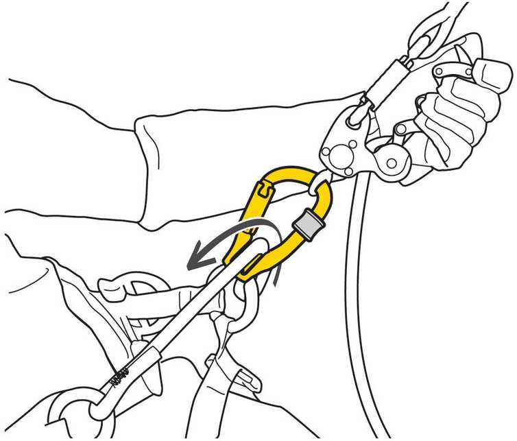 Prancūzija Petzl rollclip Z Triact screw lock karabinas su skriemuliu