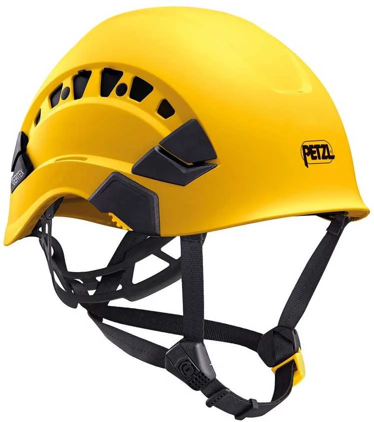 Apsauginis šalmas Petzl Vertex Vent, su ventiliacija, geltonas