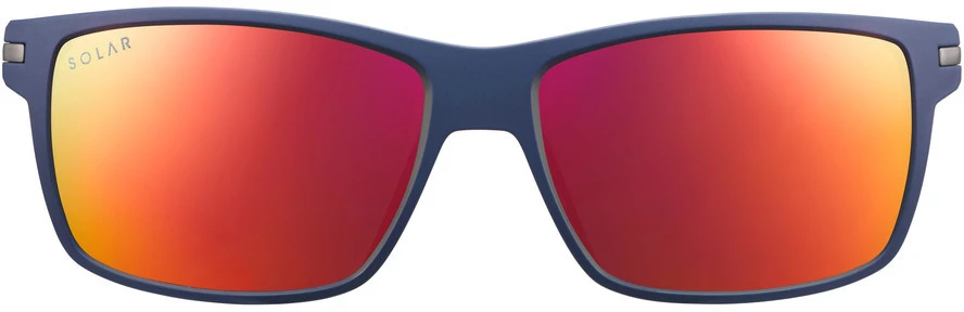 Prancūzija SOLAR Henry JSL12693126 Bleu Smoke Raudona Flash SL3 – poliarizuoti saulės akiniai