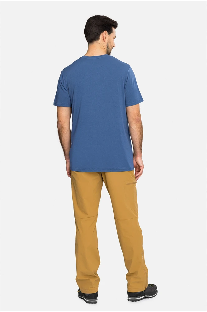 Prancūzija Viking Lenta Bamboo Light Man vyriški bambukiniai marškinėliai Navy - XXXL