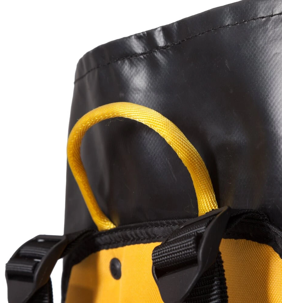 Protekt AX074 60 L: yellow PVC įrangos transportavimo kuprinė
